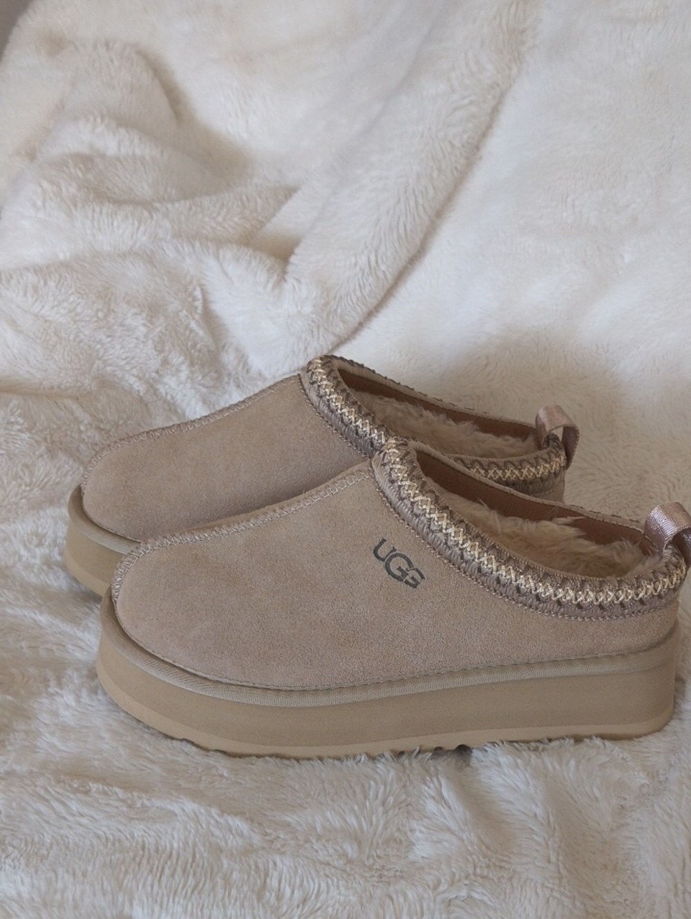 UGG Platform Tazz Beige US 7